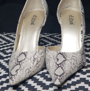Snake Skin Heels